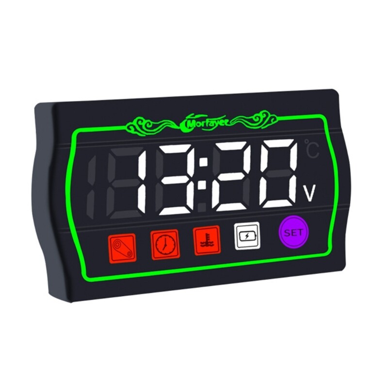 for DC 9V-24V Voltage Panel Meter for Motorcycle 4 in 1/5 in 1 Waterproof Voltme