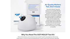 2 ROOM KIT | Test Your Air! Professional Quality Mold Test Kit for Home – All Fe
