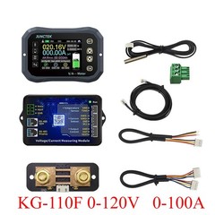 0-120V Battery Monitor Battery Coulometer Voltage Current Meter Supports APP