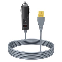 For XT60 Male to Car DC Charging Cable 12 24V Input 10 15A Output 14AWG