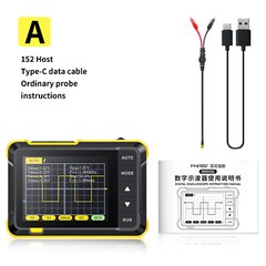 FNIRSI DSO-152 LCD Digital Mini Handheld Oscilloscope Transistor Tester