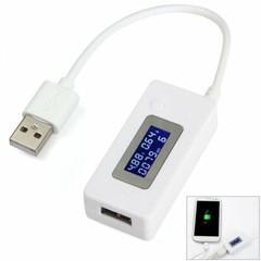 LCD Dual USB Charger Mobile Power Detector Voltage Current Meter Tester Monitor
