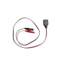 For Alligator Clip USB Power Cord 60CM for Voltage and Current Testing