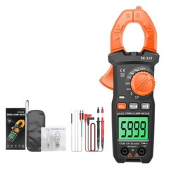 SK-218 Digital Clamp Meter for Current Measurement Up to 600A Without Battery