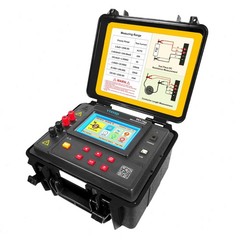 Digital DC Low Resistance Tester with Resistance Range 1.0uΩ~2500Ω Data Storage
