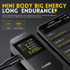 FNIRSI IR40 Smart Rangefinder Laser 40M Tape Measure Digital Distance Meter New