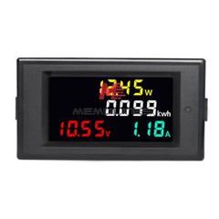 DC7V-20V 14-600V Voltage Current Power Electricity Meter intelligent LCD Display