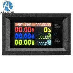 DC7~200V 20A~500A Coulometer Digital Voltage Current Power Energy Temp Tester