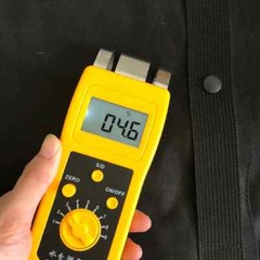 DM200 Textile Moisture Meter Digital Moisture Meter for Garment Fabric DM200T