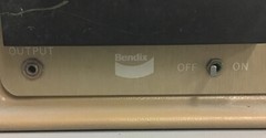 BENDIX BXT MODEL 1 GAUGE METER READER 115V 50/60HZ (b384)