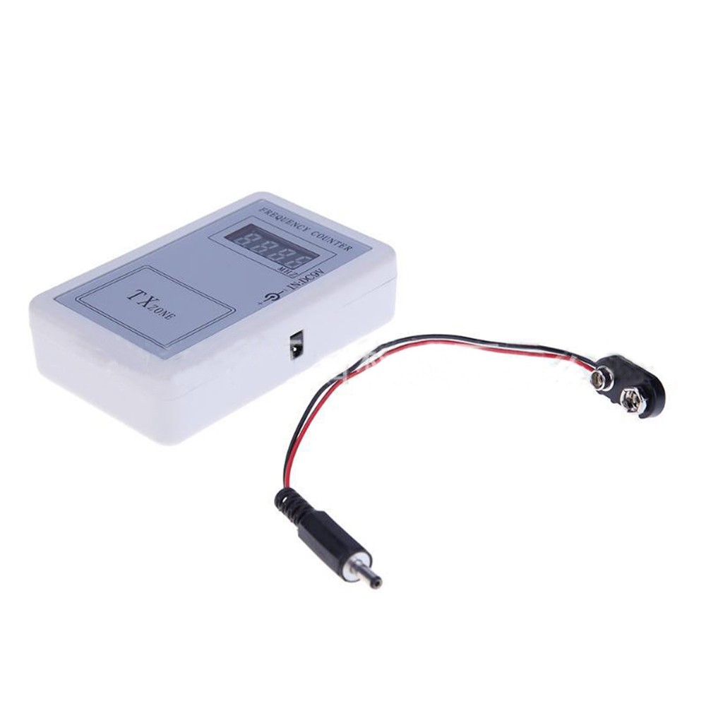 Frequency Counter Tester With Poewr Cable For Car Key Remote Control Checker RF