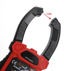 HT208D Clamp Meter AC DC 6000 Counts Current Voltage Resistance Tester A B9