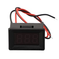 LED Digital Voltage Gauge for DC4 5V 30V Measurement Red Blue Green Display