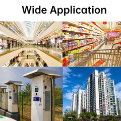 Electric Meter, Kwh Meter, Single Phase 4P LED Din-Rail Electricity Power Consum