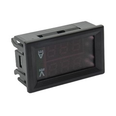 Tester Voltmeter Ammeter Shunt 10/50/100A Amp Dual Digital Gauge Meter Hot