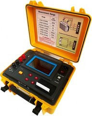 Transformer DC Winding Resistance Tester 10A Current wih Range 200.0uΩ~50.00kΩ