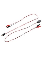 For Alligator Clip USB Power Cord 60CM for Voltage and Current Testing