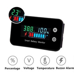 Battery Monitor12v 24v 36v 48v 60v 72v, Car,Golf cart Battery Tester,Digital …