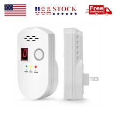 Digital Gas Leak Detector Alarm Sensor Propane Butane Methane Natural Gas Catch