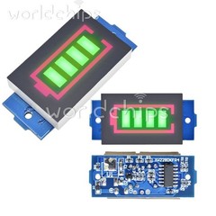 10pcs 1S/2S/3S/4S/5S/6S/7S Battery Capacity Indicator Green Module Power Level
