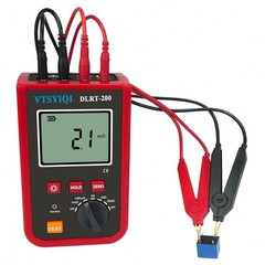 Portable Micro Ohmmeter with Resistance Range 1uΩ~200Ω Data Storage 200 Groups