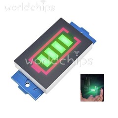 10pcs 1S/2S/3S/4S/5S/6S/7S Battery Capacity Indicator Green Module Power Level