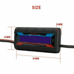 200A LCD Digital High-precise Amp Watt Meter RC Battery Solar Power Analysers x1