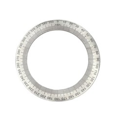 1PC 110x80x1 A026 Dial 360 Degree Disc Index Ring Disc Metal Tool