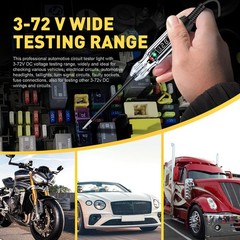 Upgraded Buzzer Automotive Test Light, DC 372V Heavy Duty Digital LED Circuit…