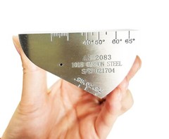 Ultrasonic Flaw Detector Calibration Block with 12.5MM Thickness 1.5MM Diameter