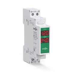 Compact Direct Current Voltage Meter DC11V-310V Intelligent LED Digital Display