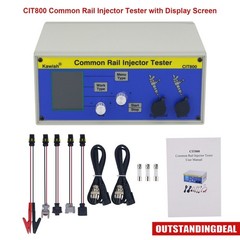 CIT800 Common Rail Injector Tester with Display Screen can Measure 4 Injectors