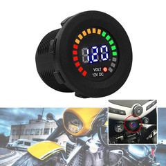 12V DC Digital Voltmeter LED Digital Display,Volt Gauge Tester Meter Waterproof