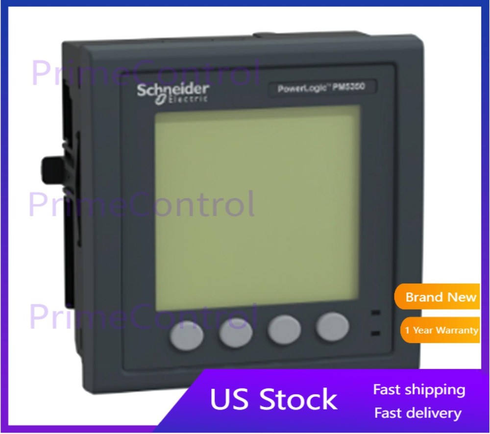 NEW SCHNEIDER METSEPM5350 Electric Power Logic PM5350 Power Meter