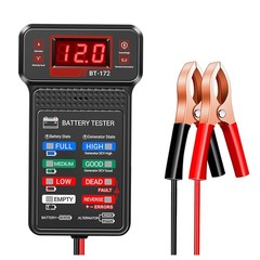12V Car Battery Tester Load Digital Auto Battery Analyzer LCD LED Capacity