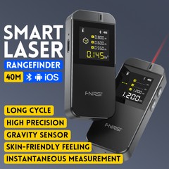 FNIRSI IR40 Smart Rangefinder Laser 40M Tape Measure Digital Distance Meter Set