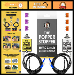 HVAC Circuit Tester & Fuse Tester – 3 AMP & 5 AMP, UL Rated 24V AC/DC, 125/250V
