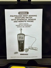 General Tools MMD950 Moisture Meter with Humidity Sensor