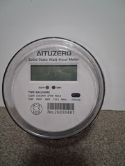 Digital Electric Sub Meter 120/240V CL200 kWh Meter ANSI 2S RV Landlord Submeter