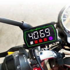 for DC 9V-24V Voltage Panel Meter for Motorcycle 4 in 1/5 in 1 Waterproof Voltme
