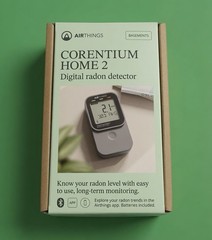Airthings Corentium Home 2 Digital Radon Gas Detector Monitor Bluetooth App 325
