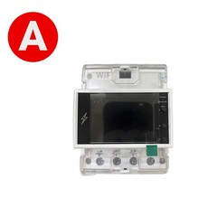 100A Digital Power EnergyVolt Amp Kwh Meter WiFi Din Rail Voltmeter AC 220V 110V