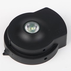Microscope Accessories Adjustable Brightness LED Light Source in Black