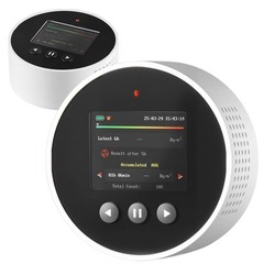 Digital Radon Meter for Home – Measures 3.3Bq to 37kBq/m³ – Portable Air Tester