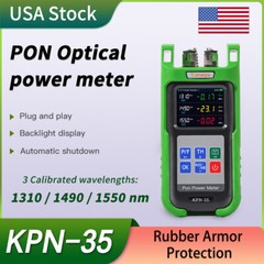 KPN-35 PON Optical Power Meter,PON Network Tester 1310/1490/1550nm OPM Ship USA