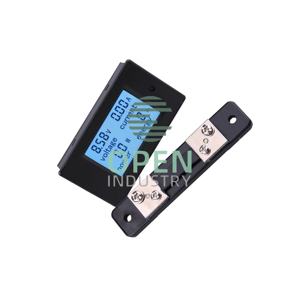 NEW DC 6.5-100v 50A Meter Voltage Current Power Energy Combo Monitor 50A Shunt
