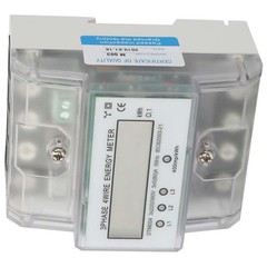 3 Phase Power Meter, DTM024 Digital LCD Display Kilowatt Usage Meter, 220/380…