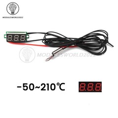 DC4-28V 0.28″ High Temperature Sensor Detector Digital Thermometer NTC Probe