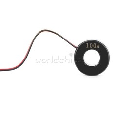 AC 0-500V Dual Voltmeter 0-100A Ammeter Energy Meter HD Color Screen LED display