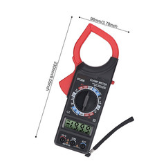 DT266 Automatic Clamp Multimeter with NCV Detection Buzzer Data Hold Backlight